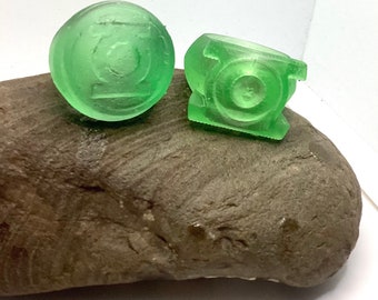 Rings of the lantern corps, Lantern Corps Rings, DC Lantern Rings, Dc Comics , 3D Printed Replica