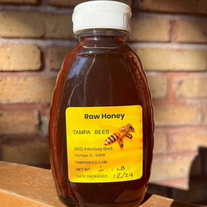 One pound of raw local honey.