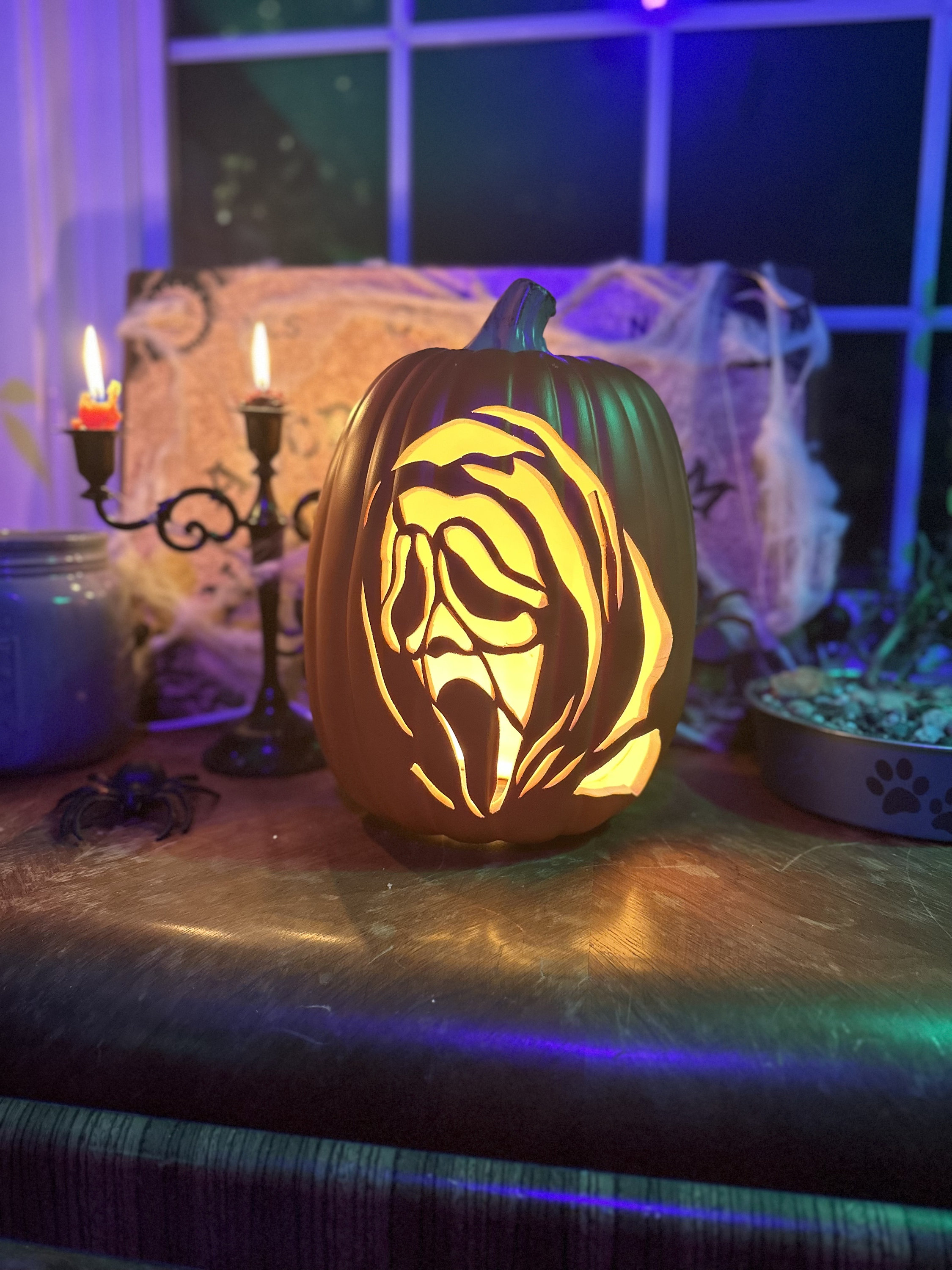 Custom Pop Culture Character Carved Foam Pumpkin - Etsy