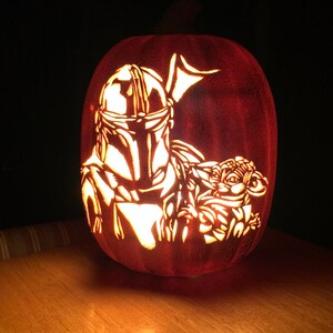 Custom Character Carved Foam Pumpkin - Etsy