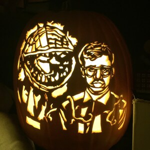 Custom Character Carved Foam Pumpkin - Etsy