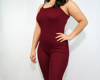 Damen Sommer Jumpsuit / Schwarzer Jumpsuit / Strampler / Casual Jumpsuit / Yoga Jumpsuit / Workout Jumpsuit bequem (Versand am selben Tag )