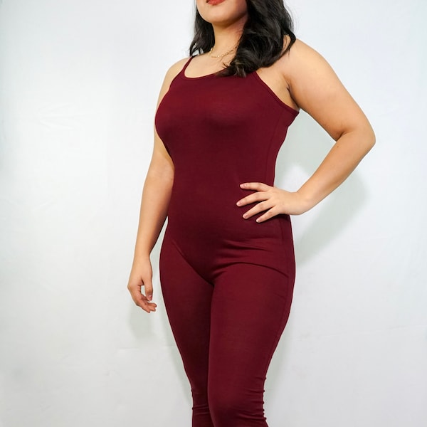 Women's Summer Jumpsuit / Black Jumpsuit / Romper / Casual Jumpsuit / Yoga Jumpsuit / Workout Jumpsuit Comfortable (Shipped The Same Day )