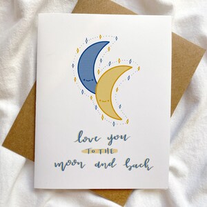 Je t'aime jusqu'à la lune et retour
