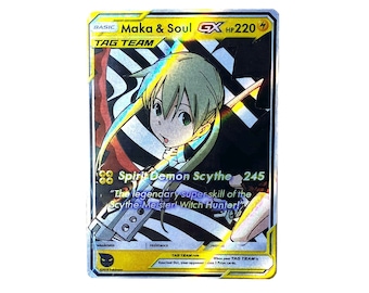 マカ＆ソウル ファンメイド | ポケモントレーディングカード - Etsy 日本