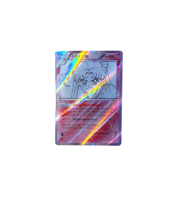 Sailor Moon Fanmade | Pokmon Trading Card - Etsy