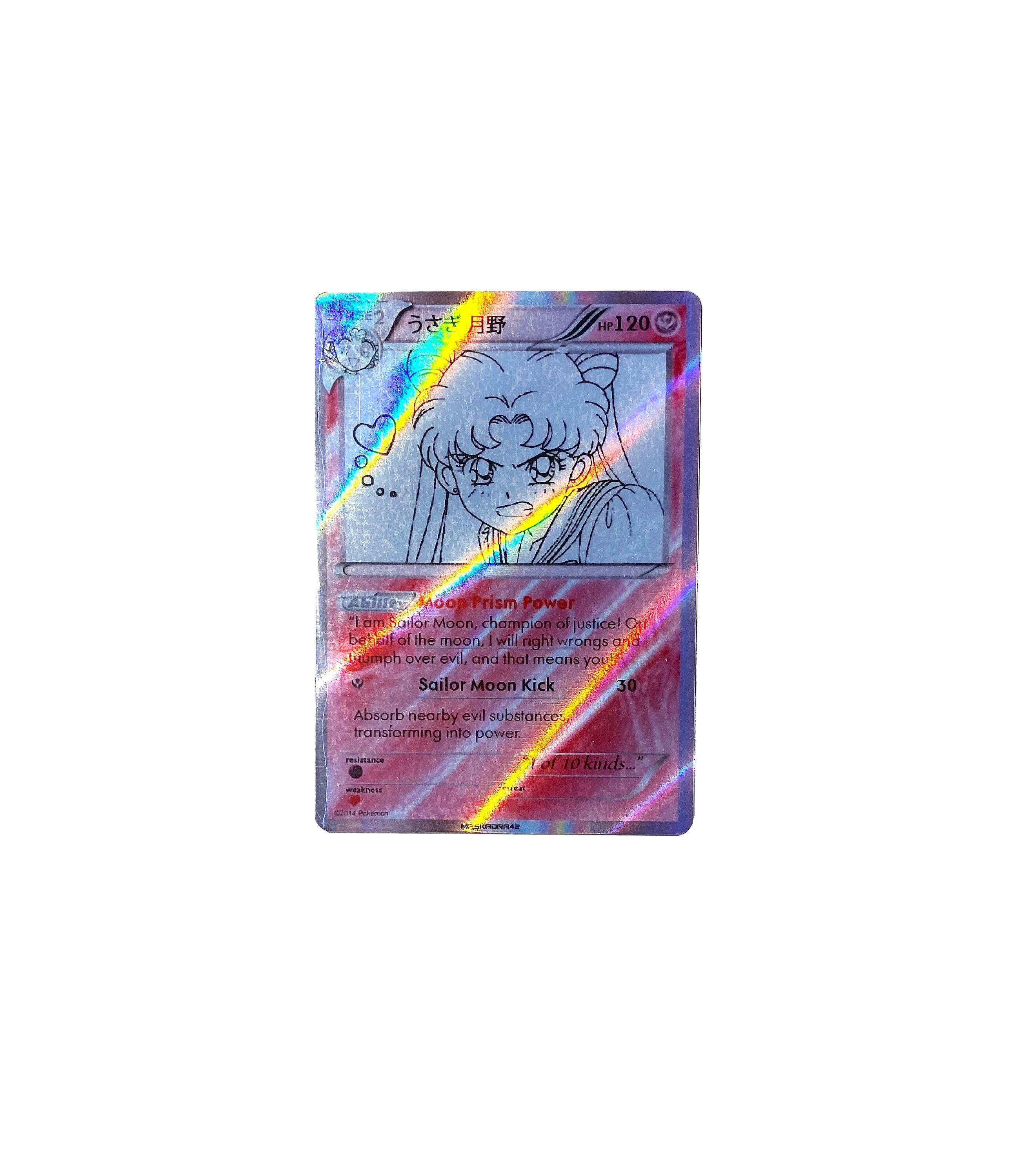 Sailor Moon Fanmade | Pokmon Trading Card - Etsy Sailor Moon Fanmade | Pokmon Trading Card - Etsy