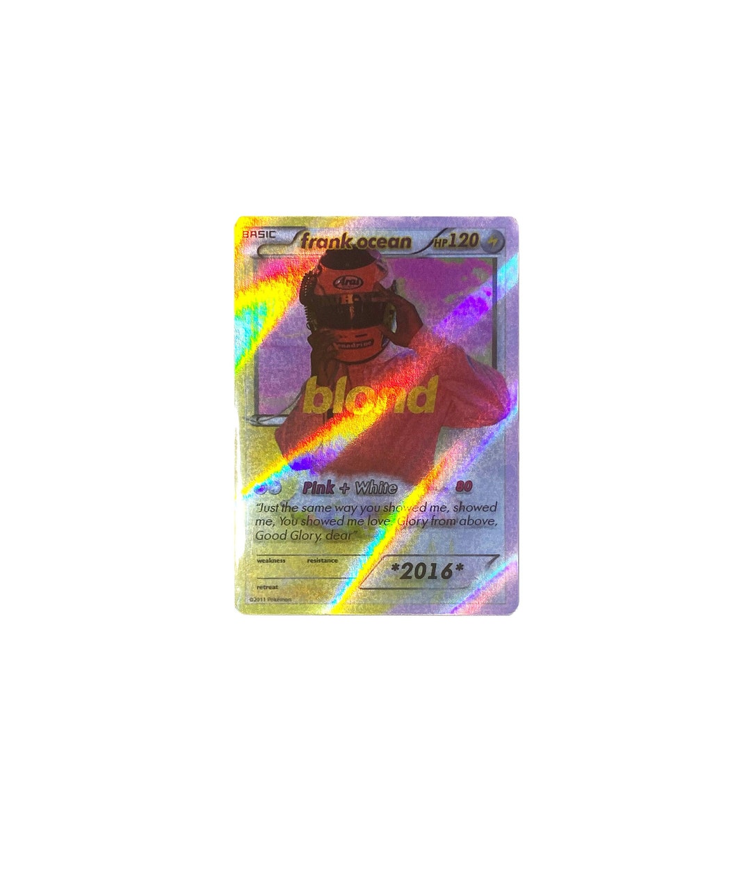 pokemon stained glass card Frank Ocean Pokmon  Versili Mystery Pack Pokemon Frank and