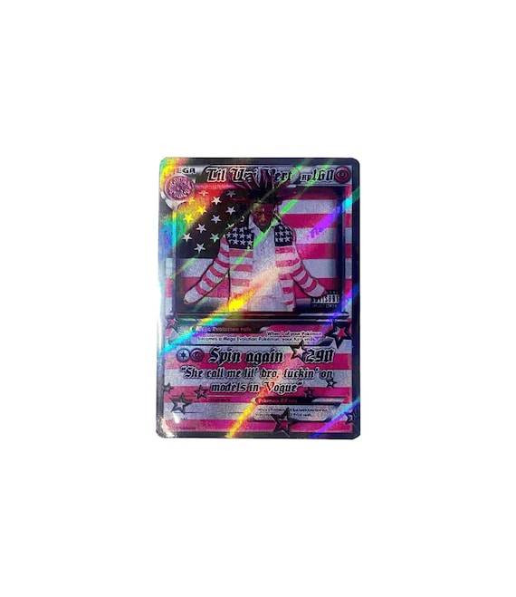 rapper buys pokemon card Lil B The Based God Holographic Trading frnkiXX.829 If Rappers Had Their Own