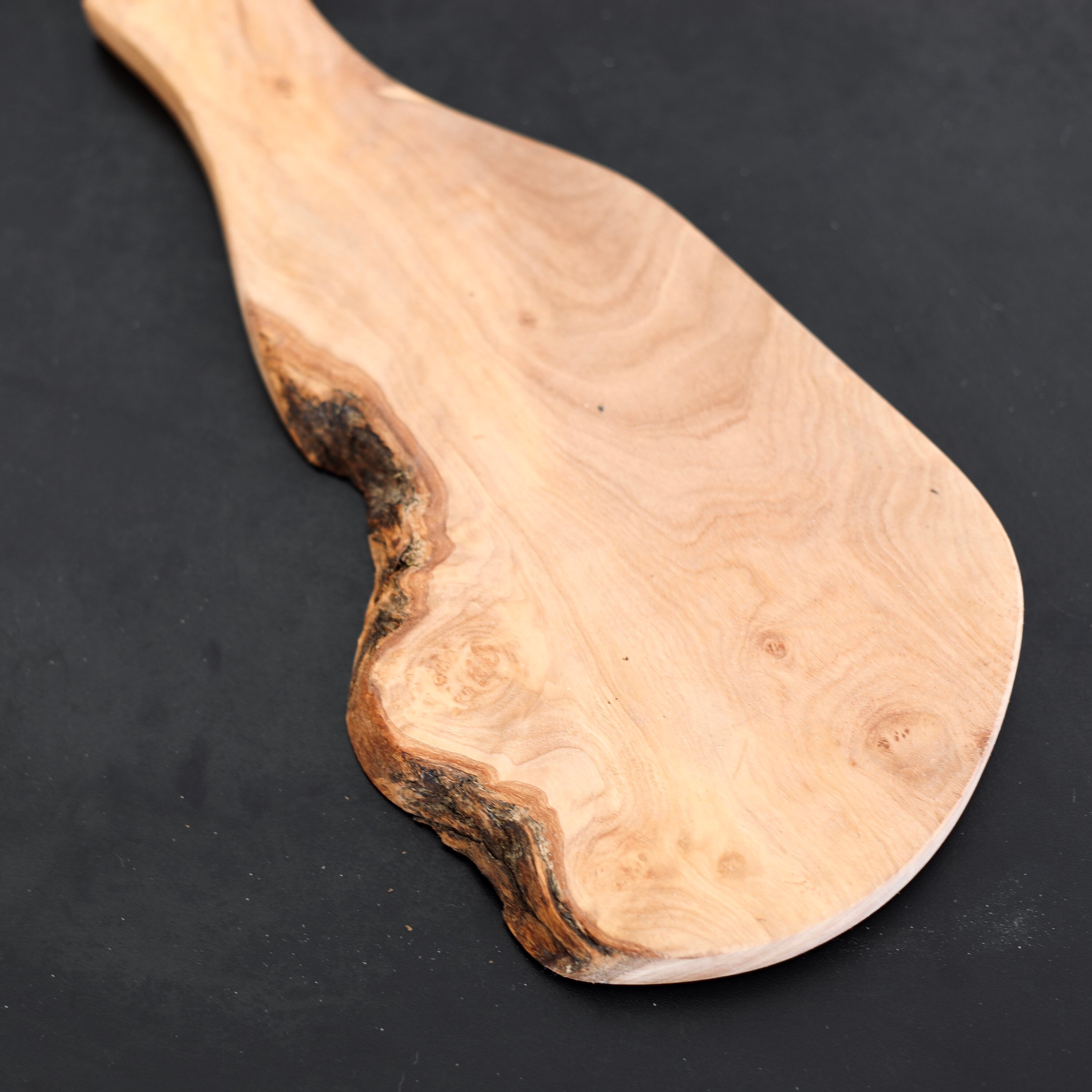 Planche à Découper en Bois d'olivier Rustique Pour Cuisine, Planche Pain Ancien, Plateau de Service 