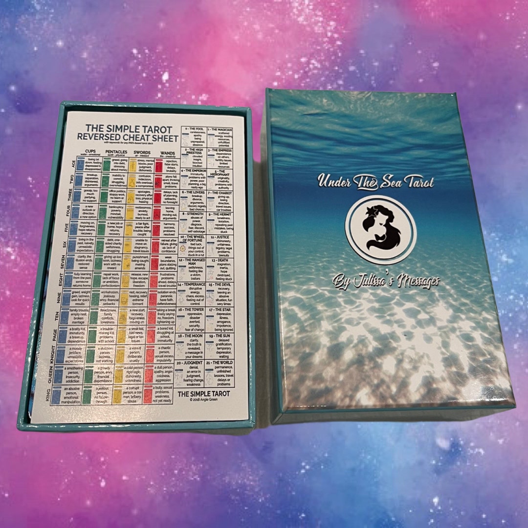 Under the Sea Tarot Deck - Etsy UK