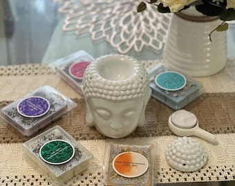 Spiritual Intention Candle Melt Bundle with Holder