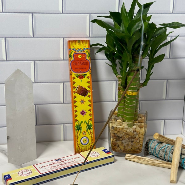 Tiger Eye Crystal Incense Holder Package