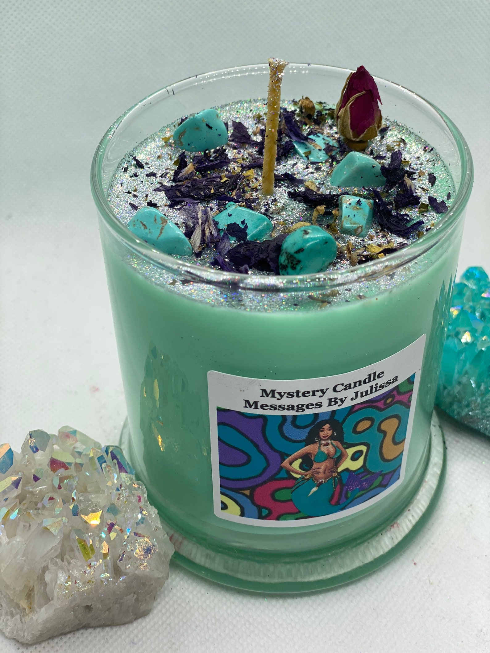 Mystery Manifestation Candle Etsy