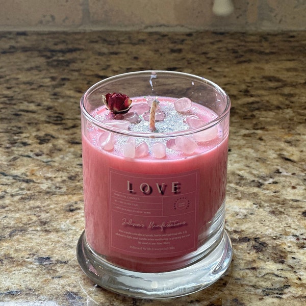 LOVE Intention Candle