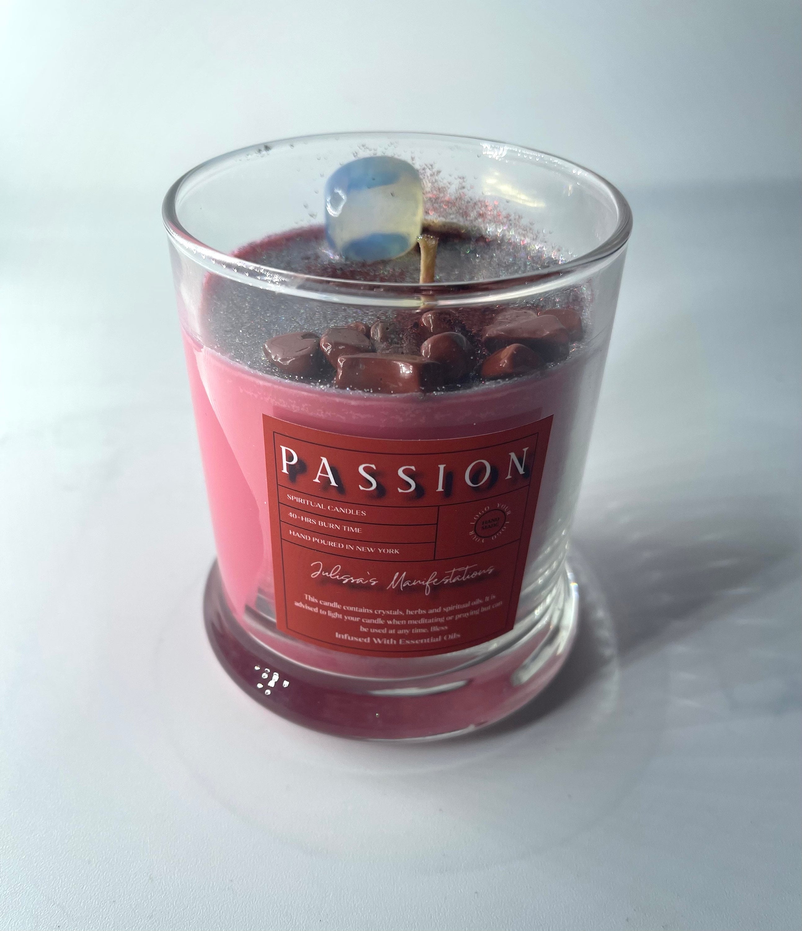 Ignite Your Passion and Purpose Candle, Long-lasting Natural