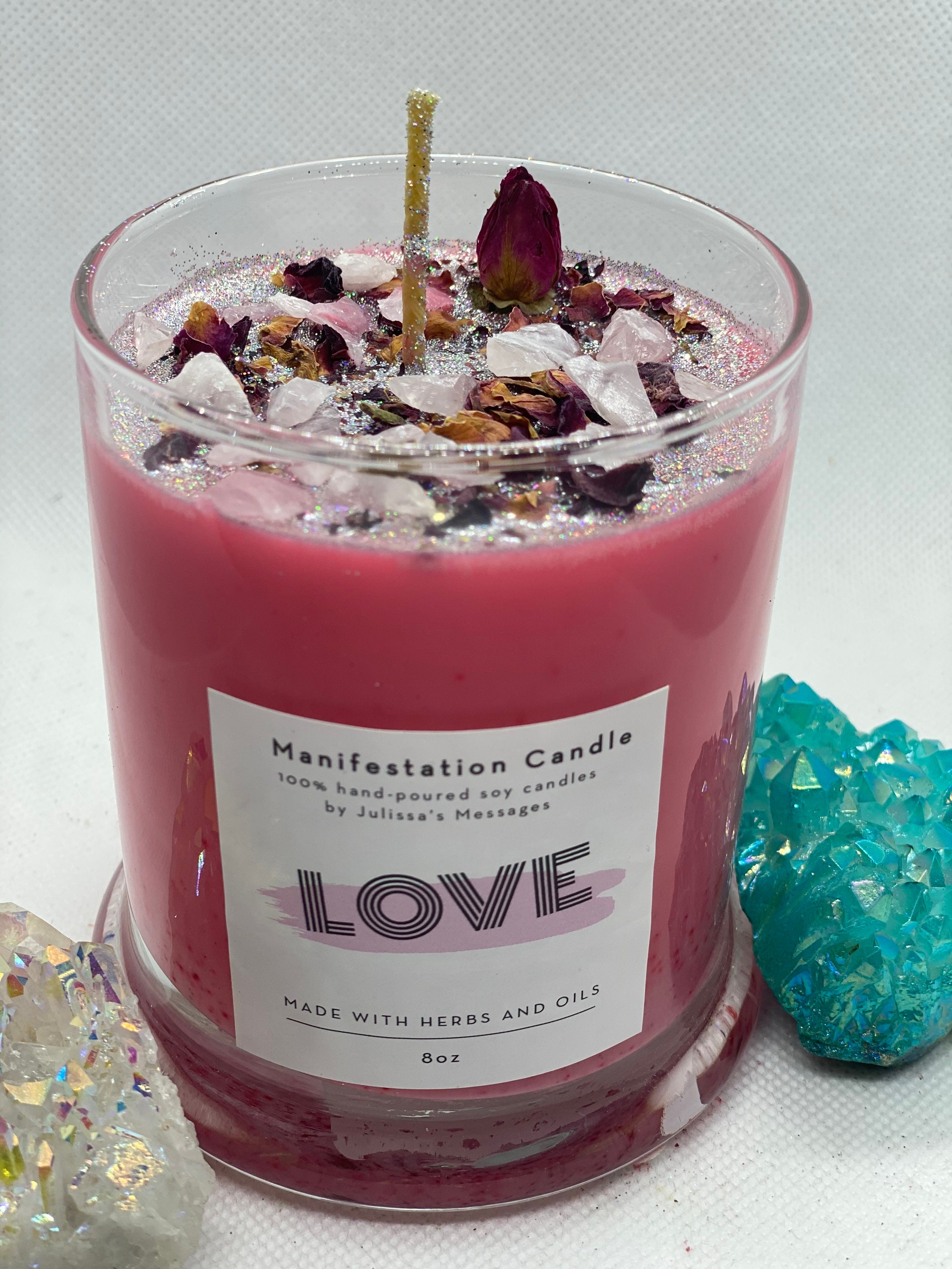 Love Manifestation Candle Etsy