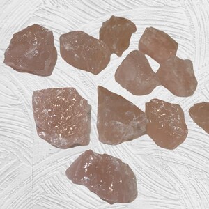 Rose Quartz Crystal Raw Stone