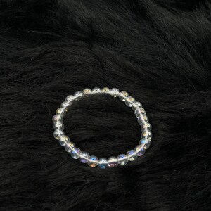 Mermaid Mystic Aura Quartz Bead Bracelet