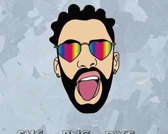 Free Free Bad Bunny Svg Layered 472 SVG PNG EPS DXF File