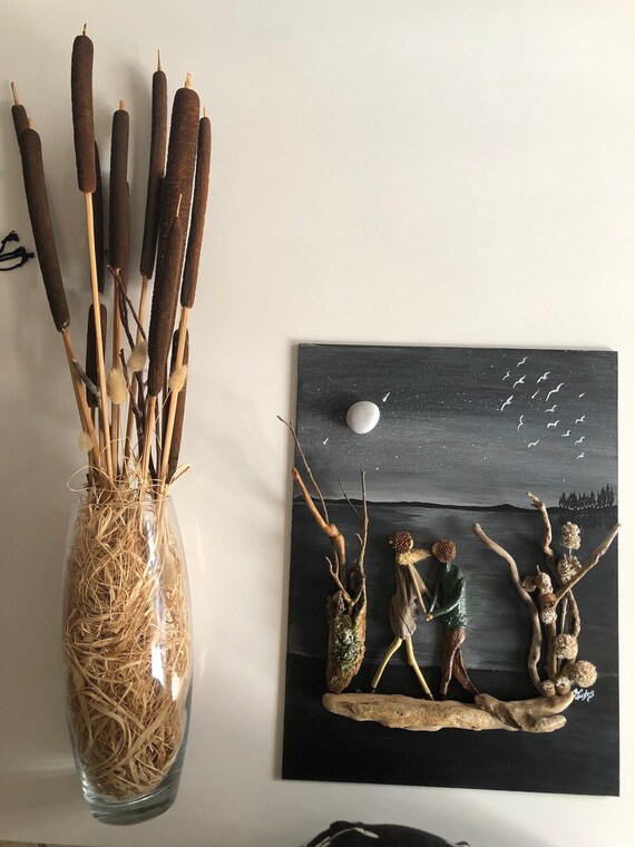 Driftwood Wall Art 19 Made To Order Driftwood Hanging | Etsy