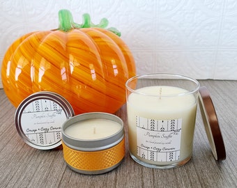 Pumpkin Souffle Premium 9oz Hand Poured Soy Candle