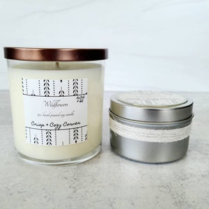 Wildflowers Premium Hand Poured Soy Candles