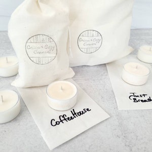 Soy Tealight Sampler - Your Choice of Scents - 3, 6, 9, or 12 pack, Premium Hand Poured 100% Soy Candles