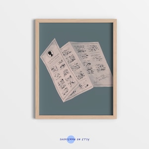 Lady Whistledown&#39;s Society Papers, Bridgerton, Colin Penelope, Polin, Blue - DIGITAL