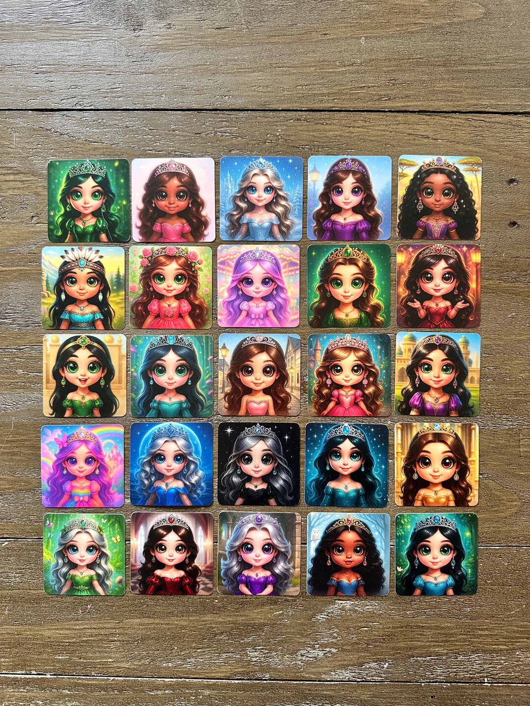 Princess Matching Game for Kids | Montessori Memory Cards for Toddlers ...
