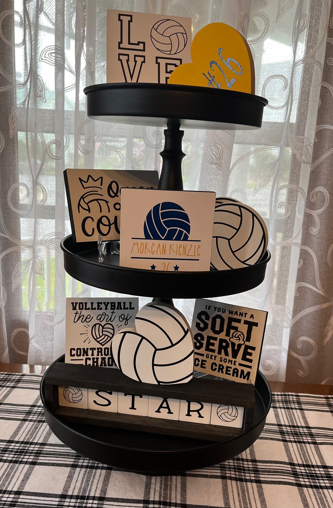 Volleyball Decor Etsy
