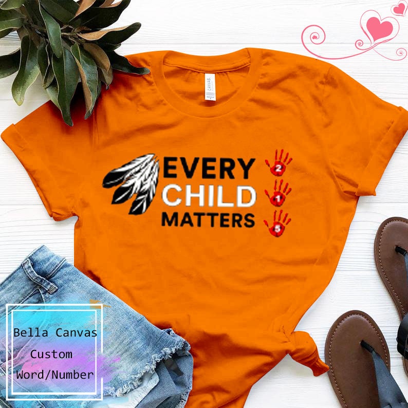 Every Child Matters Shirt Missing Murdered Children Shirt | Etsy
