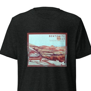 Utah Bentonite Hills in Capitol Reef National Park Short Sleeve T-Shirt