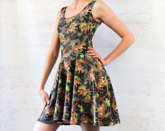 Tiger Print Dress