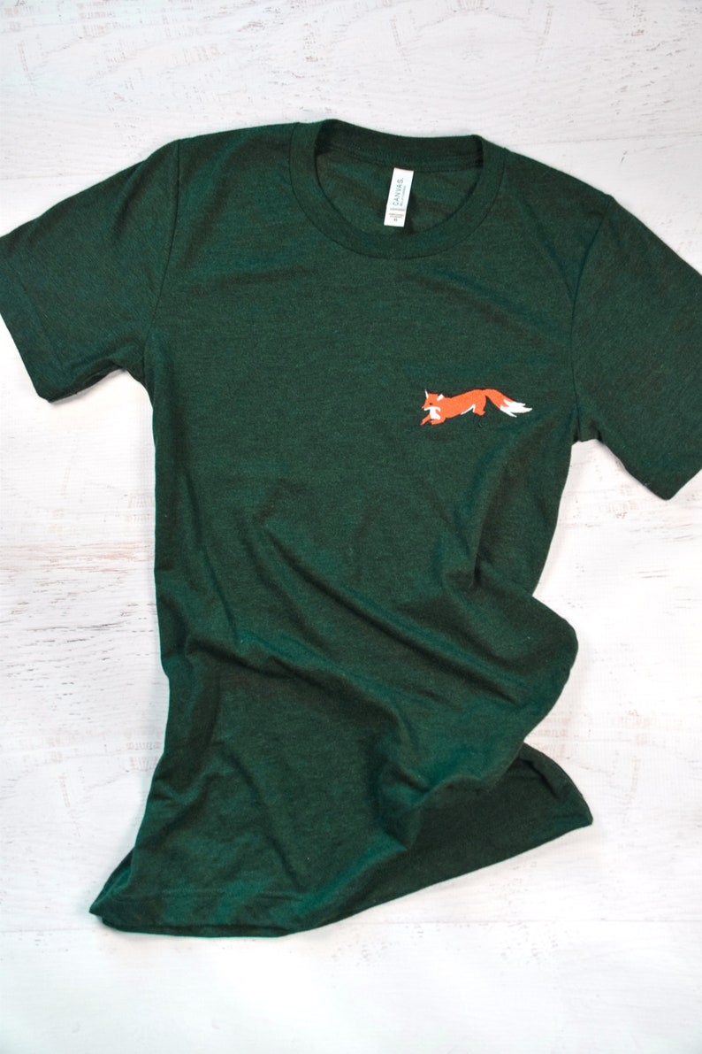 Fox Embroidered Shirt