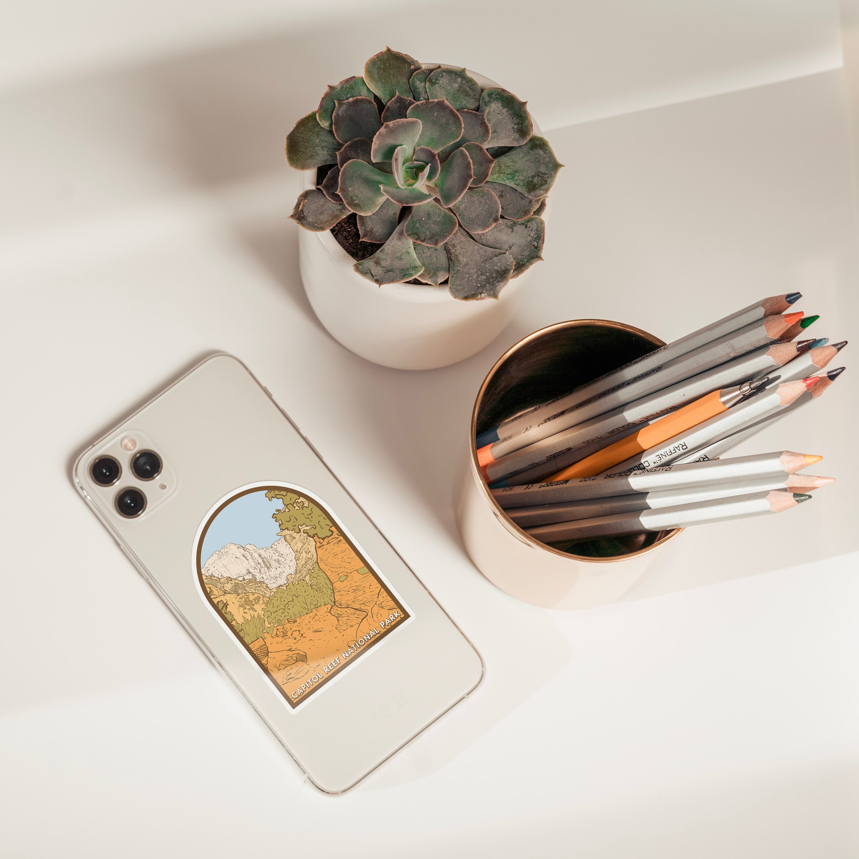 Capitol Reef National Park Vinyl Sticker - Etsy