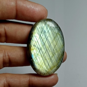 Labradorite Cabochons,Labradorite Gemstone,Labradorite Loose Stone,Labradorite ,Labradorite jewelry Making 88Cts. 43 X 29 MM #600