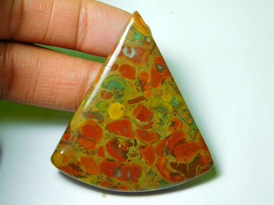 Top grade Flower jasper CabochonsFlower jasper Etsy