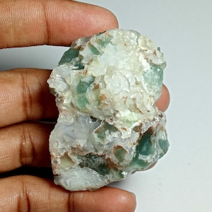 Rough Green Chalcedony Cabochons: Natural Gemstone, 266 Cts.