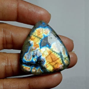 Labradorite Cabochons,Labradorite Gemstone,Labradorite Loose Stone,Labradorite ,Labradorite jewelry Making 71Cts. 39 X 34 MM #600