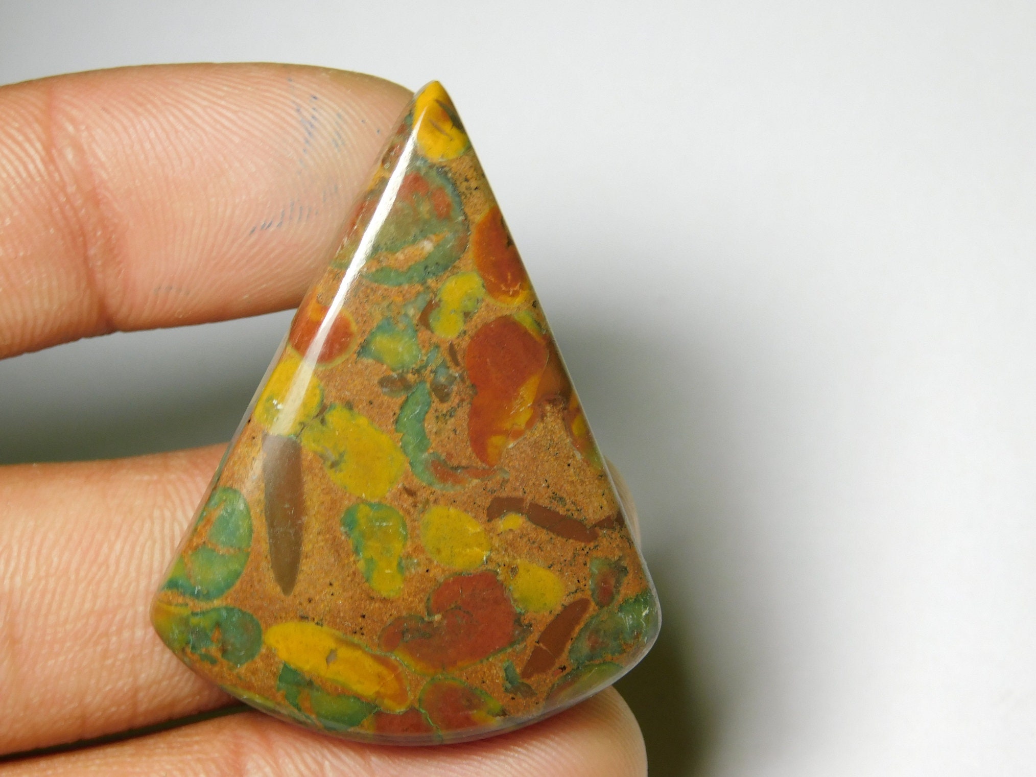 Top grade Flower jasper CabochonsFlower jasper Etsy