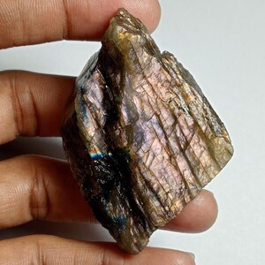 Labradorite Rough Cabochons Labradorite Gemstone Labradorite Loose Stone Labradorite Semi Precious jewelry Making 256Cts. 59X43mm #300