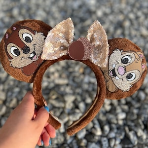 Chip n Dale Fuzzy Inspired Mouse Ears
