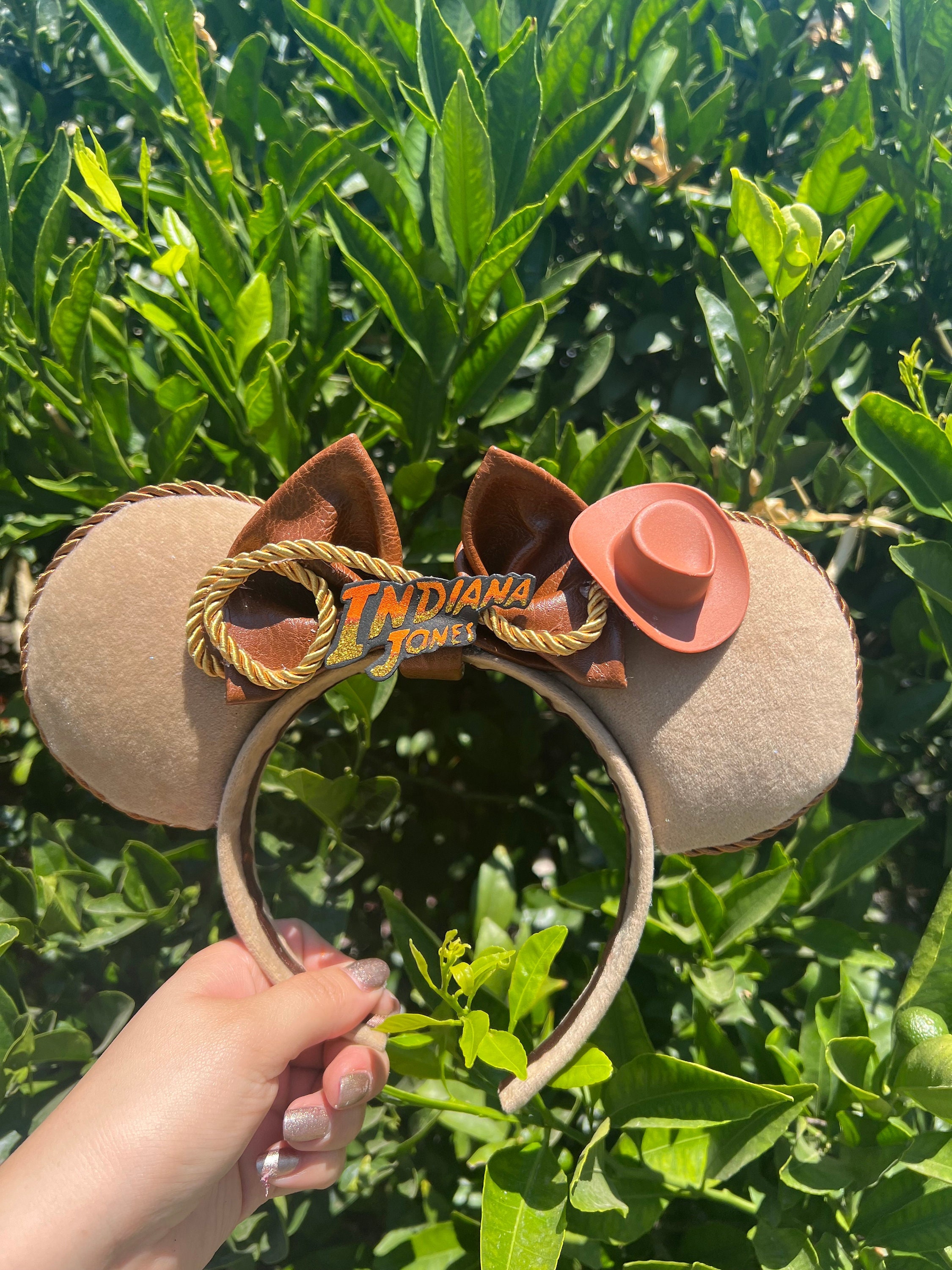 Indiana Jones Inspired Mouse Ears - Etsy display picture 1