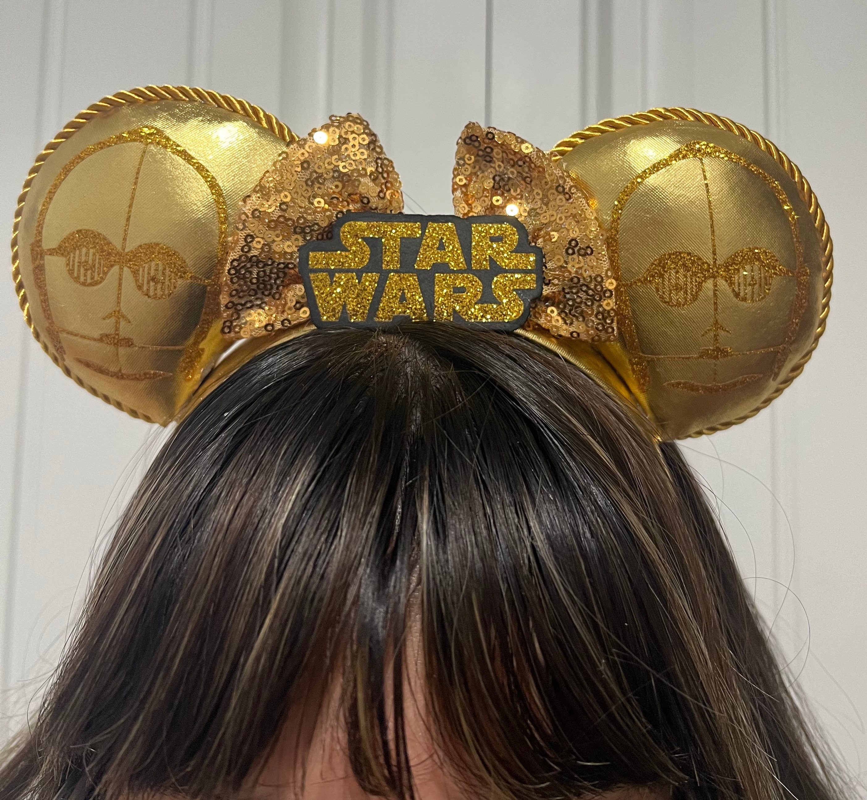 C3PO Star Wars Inspired Mouse Ears - Etsy