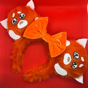 Turning red Meilin Lee Inspired Mouse Ears