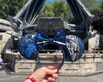 Light Saber Star Wars Inspired Mouse Ears
