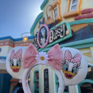 Daisy Duck Mickey and Friends Inspired Mouse Ears