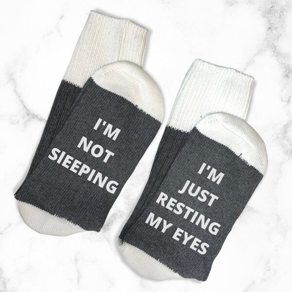 I'm not sleeping, I'm just resting my eyes. Gift for Dad, Grandpa, Father's Day Gift, Uncle, Friend