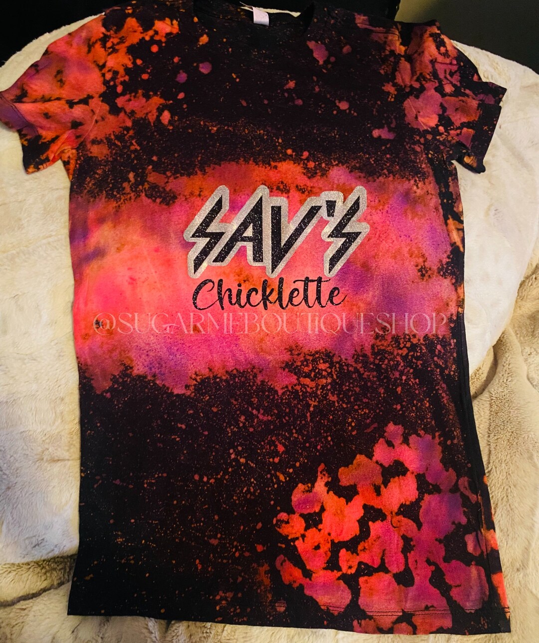 Buy Def Leppard Chicklette Band Member Tshirt Reverse Dye Online in ...
